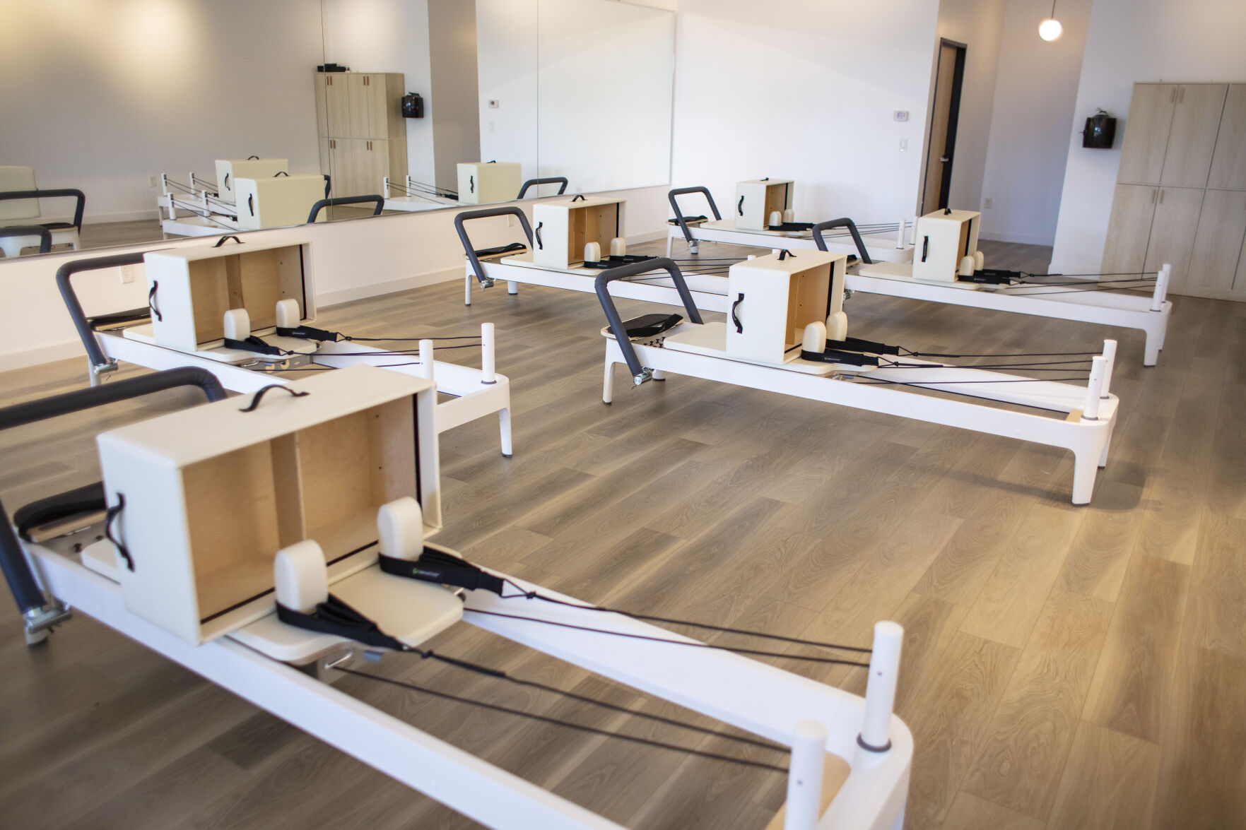 Sammy Corona and Lisa Dobrisky at Arizona Pilates Studio